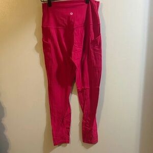 lululemon athletica Pink Leggings